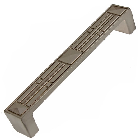 Gliderite Hardware 5 in. Center to Center Satin Nickel Rectangular Cabinet Pull , 25PK 81929-SN-25